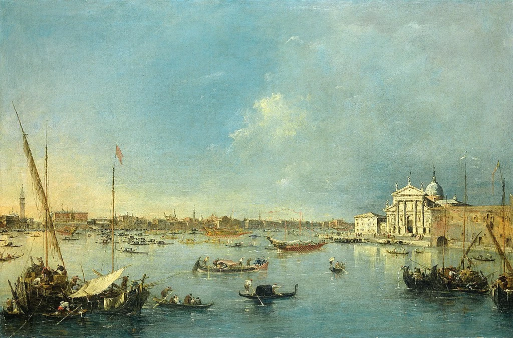 Veduta della chiesa di San Giorgio Maggiore - Sammlung E.G. Bührle
